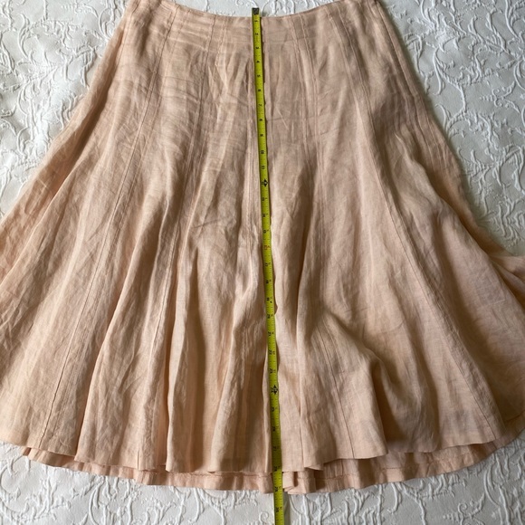 Ralph Lauren Linen A-line skirt - Picture 4 of 6